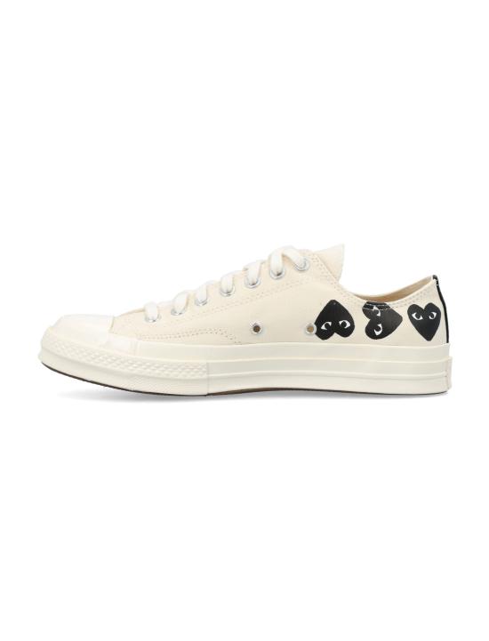 25FW 꼼데가르송 꼼데가르송 x 컨버스 로우 스니커즈 AZK126001 2 WHITE - COMME DES GARCONS