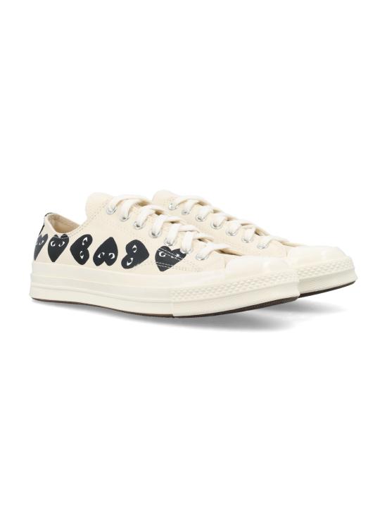 25FW 꼼데가르송 꼼데가르송 x 컨버스 로우 스니커즈 AZK126001 2 WHITE - COMME DES GARCONS