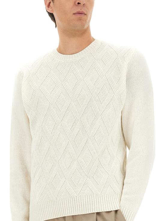 25FW 에르노 스웨터 MG00028UR 710361000 WHITE - HERNO