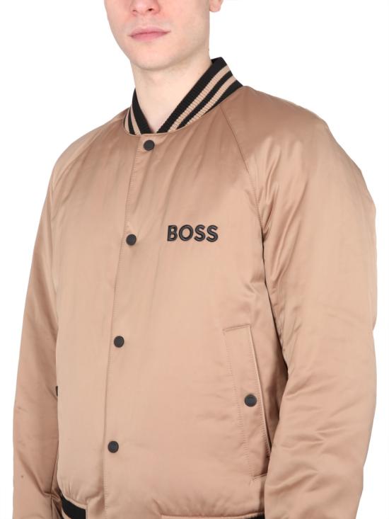  보스 봄버 자켓 50483945 10247522260 BROWN - BOSS