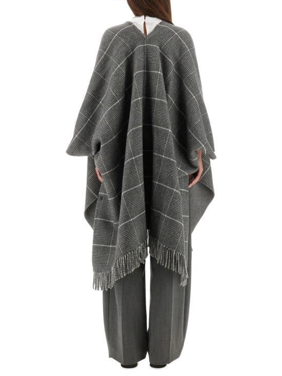 25FW 브루넬로 쿠치넬리 코트 케이프 MSCDAGP31 CBL42 GREY - BRUNELLO CUCINELLI