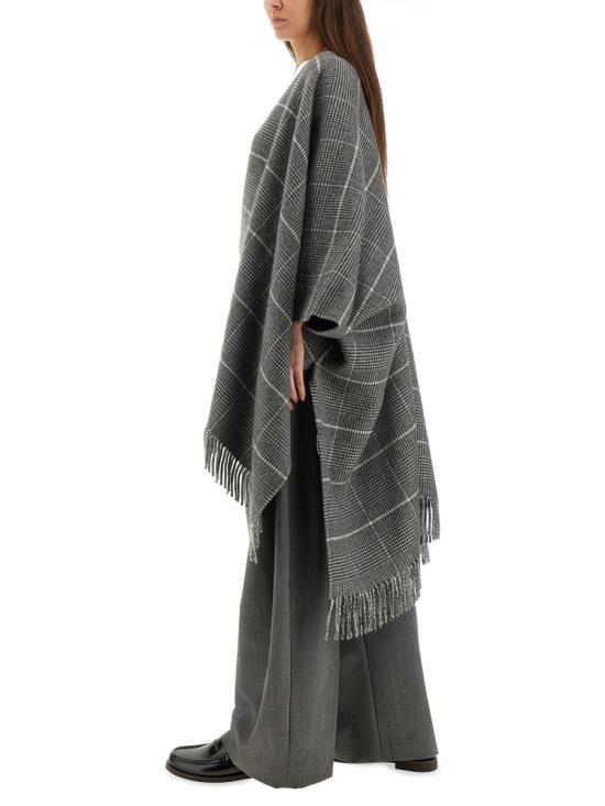 25FW 브루넬로 쿠치넬리 코트 케이프 MSCDAGP31 CBL42 GREY - BRUNELLO CUCINELLI