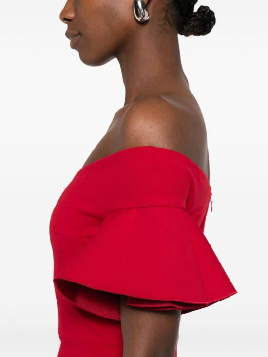 26SS 솔러스런던 미디 원피스 OS46003RED - SOLACE LONDON