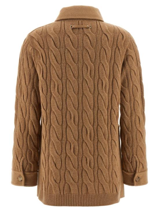 25FW 막스마라 타코 더블 캐시미어 니트 자켓  2521316012600001 Beige - MAX MARA