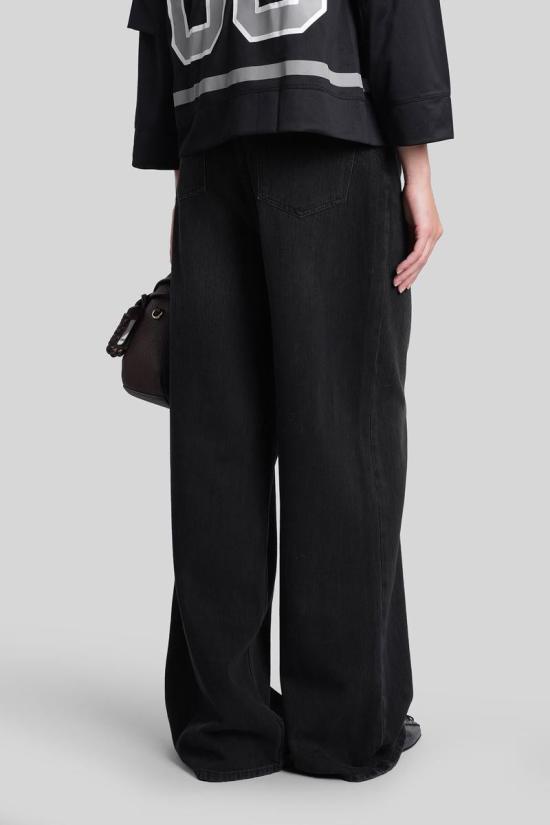 25FW 가니 데님 팬츠 429007 J1853 Black - GANNI