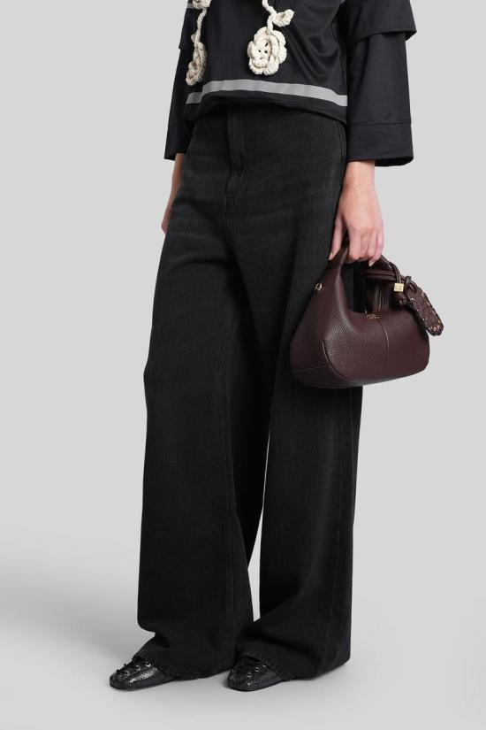 25FW 가니 데님 팬츠 429007 J1853 Black - GANNI