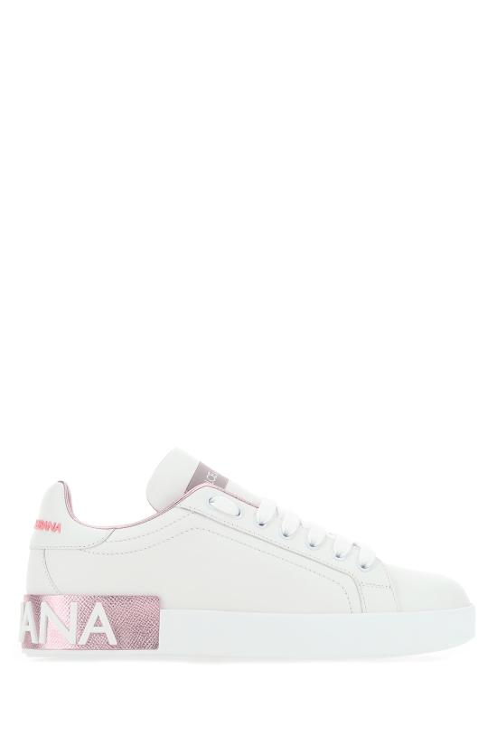 26SS 돌체앤가바나 스니커즈 CK1544AX615 87587 WHITE PINK