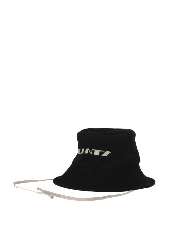25FW 릭 오웬스 버킷햇 DA02E7479BMOEM6 0908 BLACK PEARL - RICK OWENS