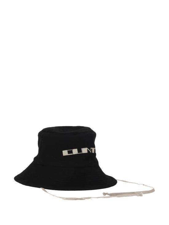 25FW 릭 오웬스 버킷햇 DA02E7479BMOEM6 0908 BLACK PEARL - RICK OWENS