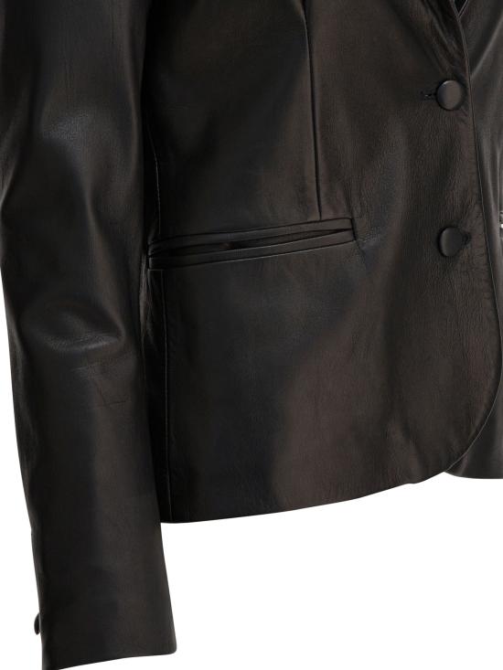 25FW 셈퍼 자켓 BLAZER LEATHER BLACK - SEMPER