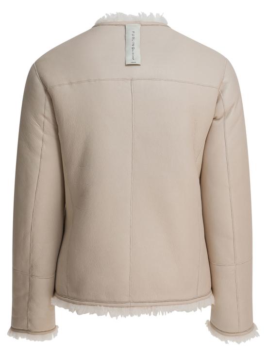 26FW 펄링바이지아니 자켓 BIANCAAGNELLO MONGOLIAMERINGA Beige - FURLING BY GIANI
