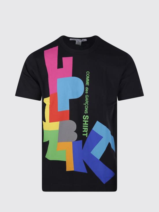 25FW 꼼데가르송 반팔 티셔츠 FPT002 1 Black