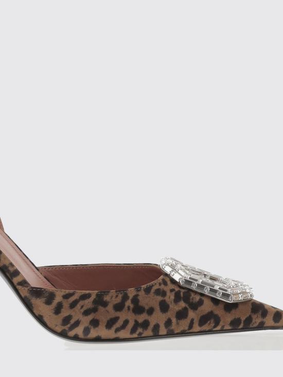 25FW 아미나 무아디 힐/펌프스 CAMELIASLING LEOPARD Brown - AMINA MUADDI