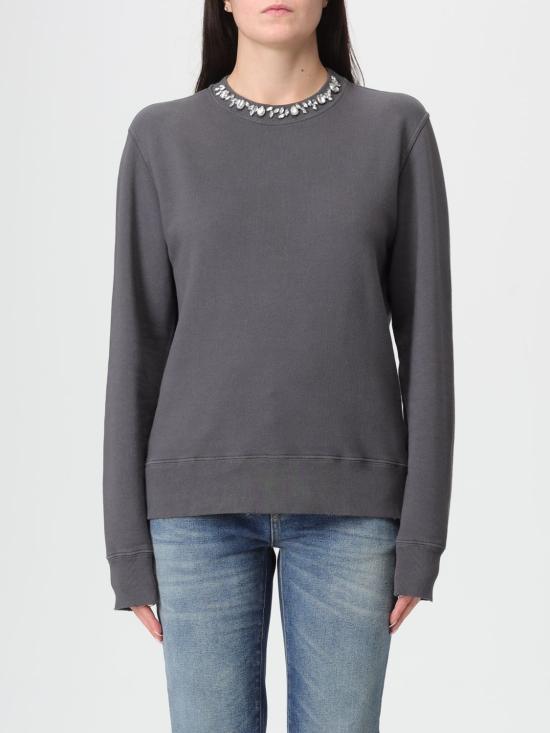 25FW 골든구스 크리스탈 스웨트셔츠 GWP01223P00067260318 Grey