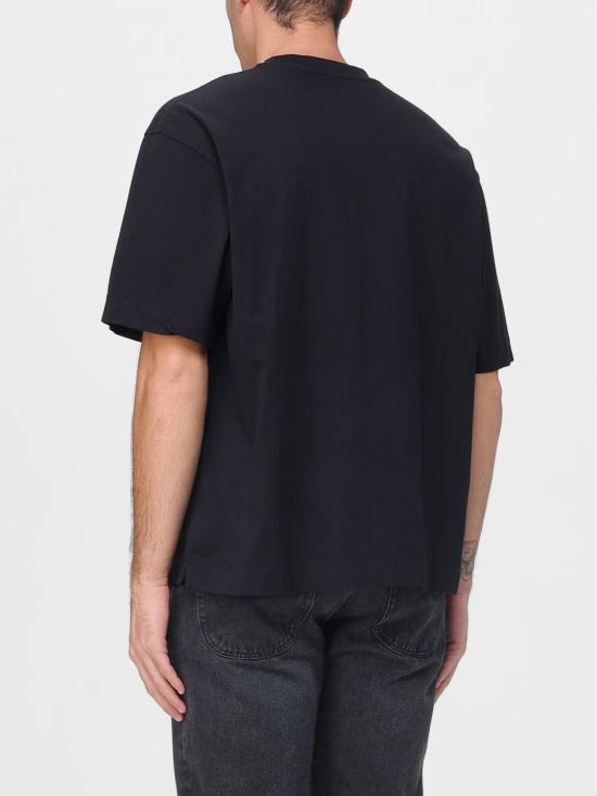 25FW 오프화이트 반팔 티셔츠 OMAA120C99JER008 1001 Black - OFF WHITE