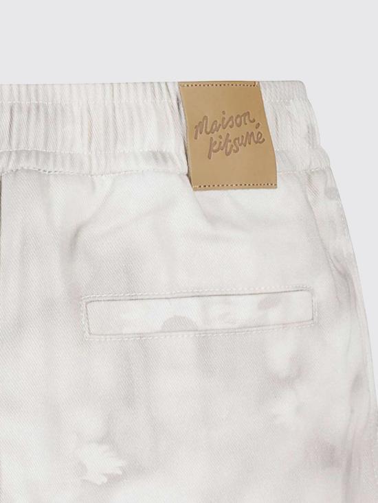 25FW 메종키츠네 숏팬츠 OM01410WW9051 0226 Beige - MAISON KITSUNE