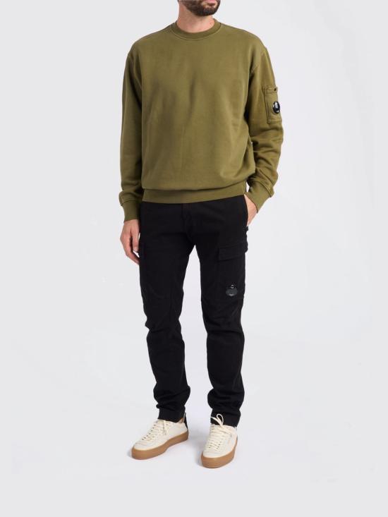 25FW 씨피 컴퍼니 긴팔 티셔츠 19CMSS718A006372R 652 Grass Green - C.P. COMPANY