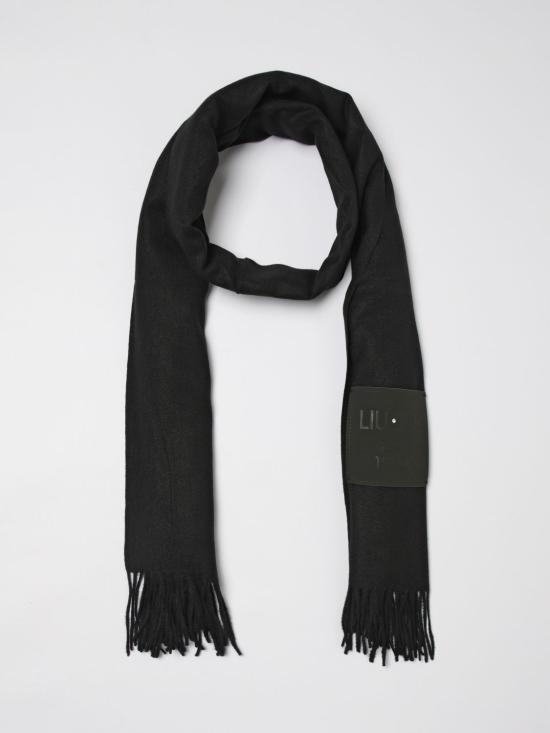 25FW 리우조 머플러/스카프 2F5048T0300 22222 Black - LIU JO