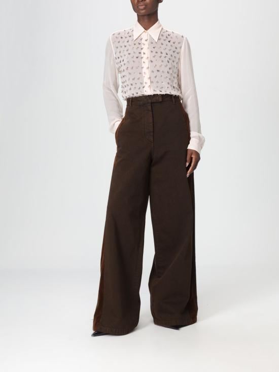 25FW 드리스 반 노튼 데님 팬츠 0109582397 703 Brown - DRIES VAN NOTEN