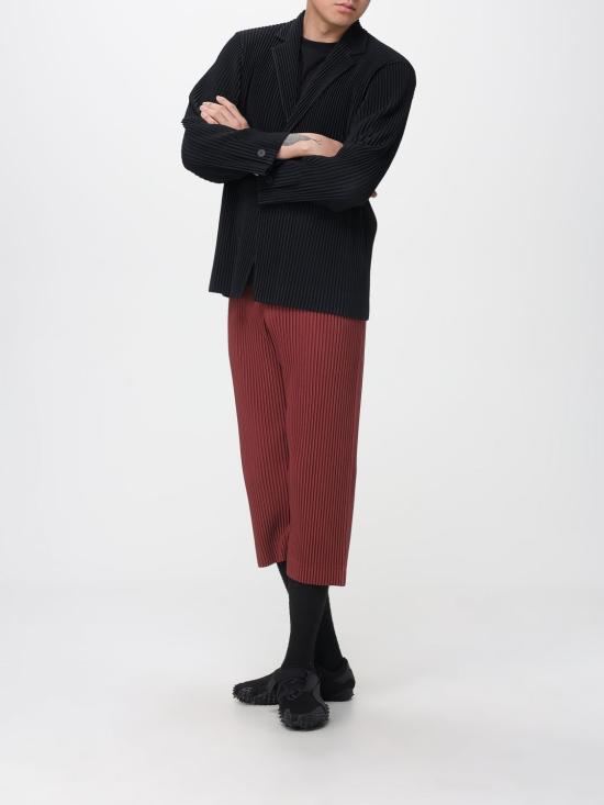 25FW 옴므 플리세 이세이 미야케 스트레이트 팬츠 HP58JF084 46 Brown - HOMME PLISSE' ISSEY MIYAKE