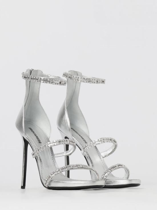 25FW 디스퀘어드2 힐/펌프스 HSW027850108646 2137 Silver - DSQUARED2