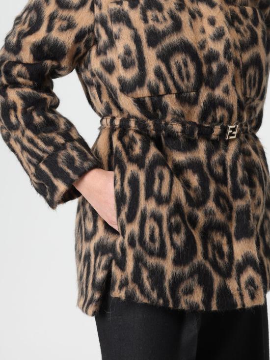 25FW 펜디 코트 FJ7561AVJF F1T6O Camel - FENDI