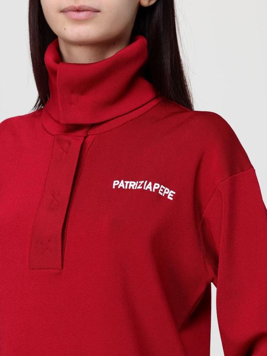 25FW 파트리지아페페 터틀넥 8K0307K266 R863 Red - PATRIZIA PEPE