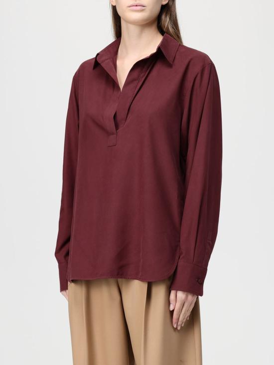 25FW 막스마라 블라우스 2521116012600 009 Red - MAX MARA