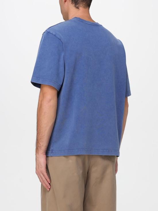 25FW 카사블랑카 반팔 티셔츠 MPF25JTS44 02 Navy - CASABLANCA