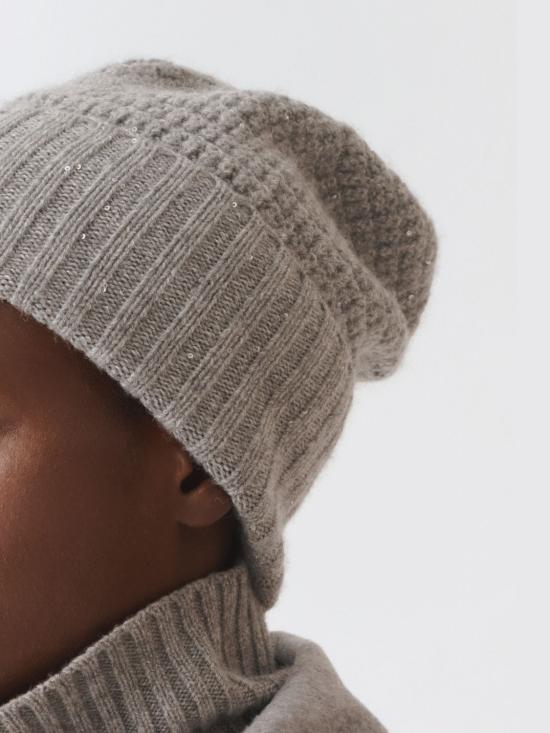 25FW 파비아나 필리피 모자 SAD225A983L617 8132 Grey - FABIANA FILIPPI