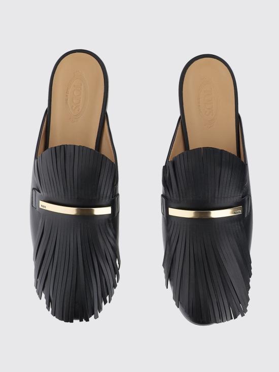 25FW 토즈 뮬/슬리퍼 XXW79A0JU30U1O B999 Black - TODS