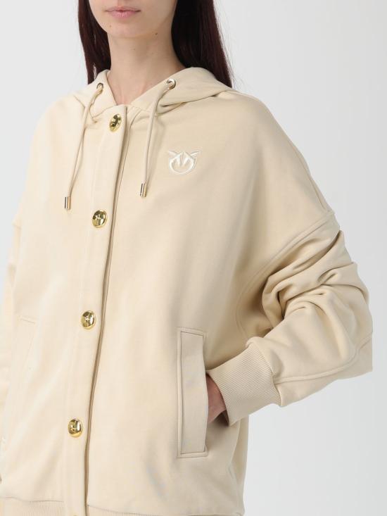 25FW 핑코 가디건 105700A2TC C27 Sand - PINKO