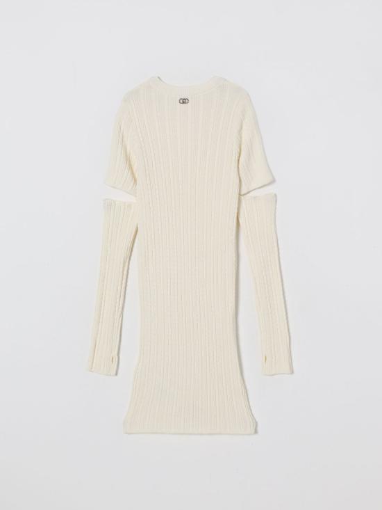 25FW [키즈] 리우조 원피스 GF5028MA63Q 71322 Butter - LIU JO