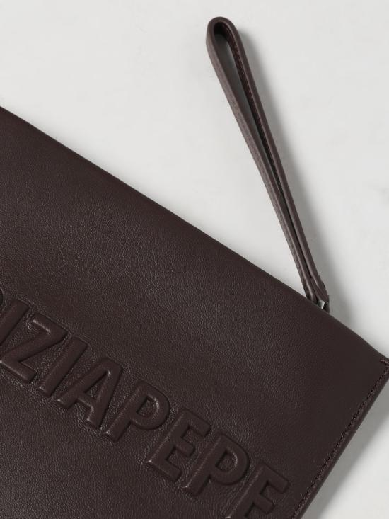 25FW 파트리지아페페 클러치/파우치 2Q0010L113 B856 Brown - PATRIZIA PEPE