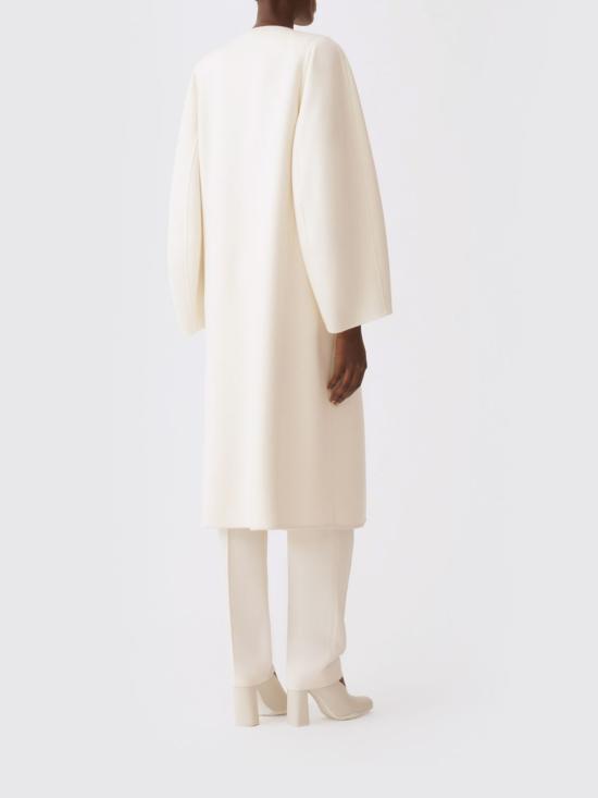 25FW 파비아나 필리피 코트 CTD215F237D338 VR1 White - FABIANA FILIPPI