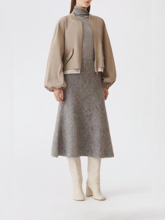 25FW 파비아나 필리피 플래티넘 스웨터 MAD215F021D230 8132 Grey 1 - FABIANA FILIPPI