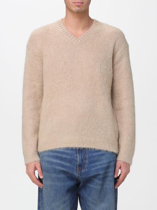 25FW 메종키츠네 스웨터 PM00805KT1162 0335 Beige