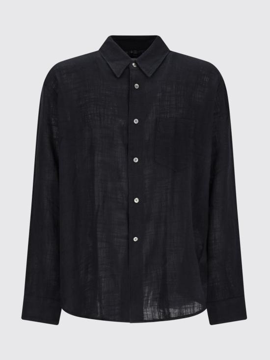 25FW 아워레가시 셔츠 M2222CB WASHEDBLACKAIRCOTTON Black