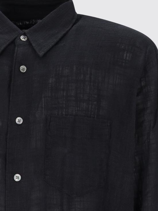 25FW 아워레가시 셔츠 M2222CB WASHEDBLACKAIRCOTTON Black - OUR LEGACY