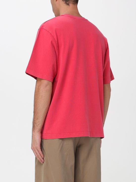 25FW 카사블랑카 반팔 티셔츠 MPF25JTS44 01 Red - CASABLANCA