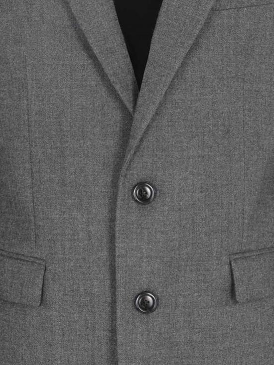 25FW 아미 수트 자켓 UBV001285 050 Grey - AMI