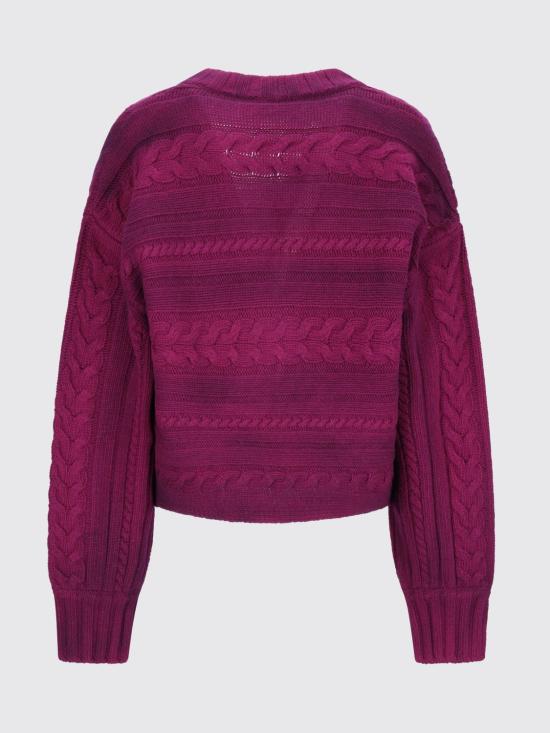 25FW 디 아티코 스웨터 251WCK00125KWS009SP 114 Burgundy - THE ATTICO