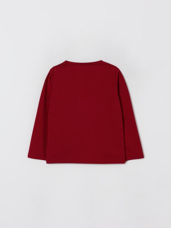 25FW [키즈] 리우조 티셔츠 KF5119J0088 91656 Red - LIU JO