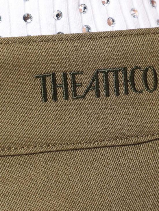 25FW 디 아티코 스트레이트 팬츠 251WCP00273WWW065AA 081 Military - THE ATTICO