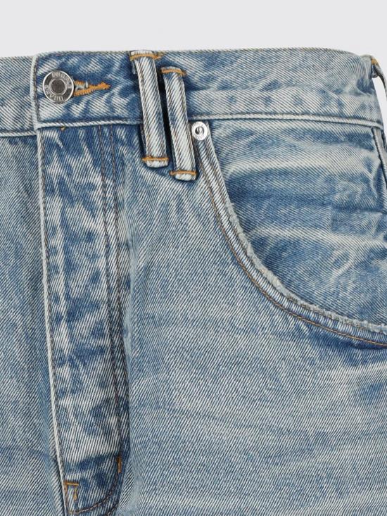 25FW 퍼플 브랜드 숏팬츠 P070SNTM325 MIDINDIGO Blue - PURPLE BRAND