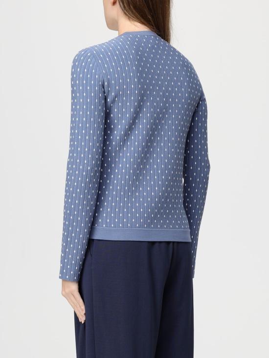 25FW 엠포리오 아르마니 가디건 EW002682AF19366 FB007 Blue 1 - EMPORIO ARMANI