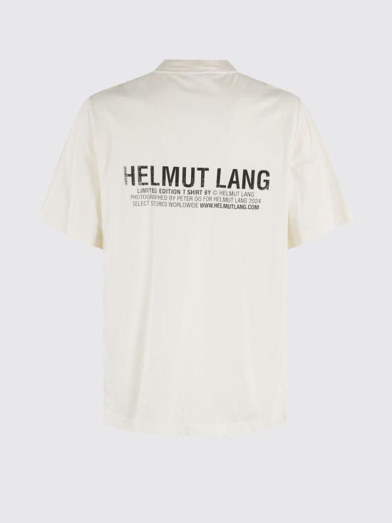 25FW 헬무트랭 반팔 티셔츠 O10HM511 CMA White - HELMUT LANG