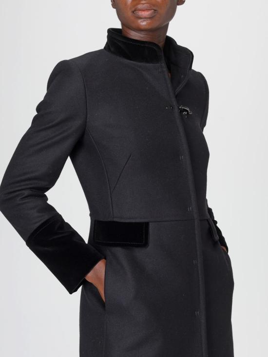 25FW 페이 코트 NAW50513130SGL B999 Black - FAY