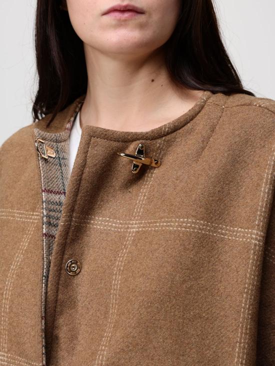 25FW 페이 코트 NAW16513270XMO C812 Biscuit - FAY