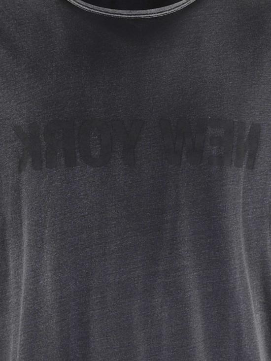 25FW 헬무트랭 반팔 티셔츠 O10HM508 001 Black - HELMUT LANG